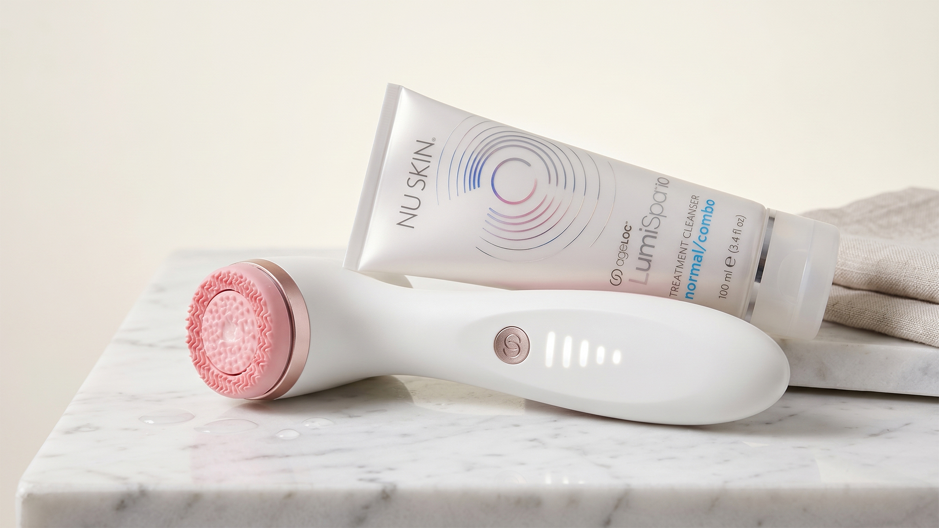 ageLOC LumiSpa iO dispositivo limpieza facial NuSkin